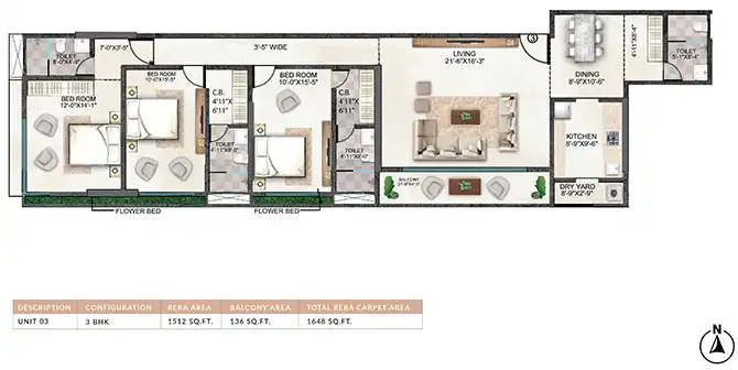 Rishabraj Trident floor plan 5