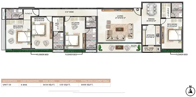 Rishabraj Trident floor plan 8