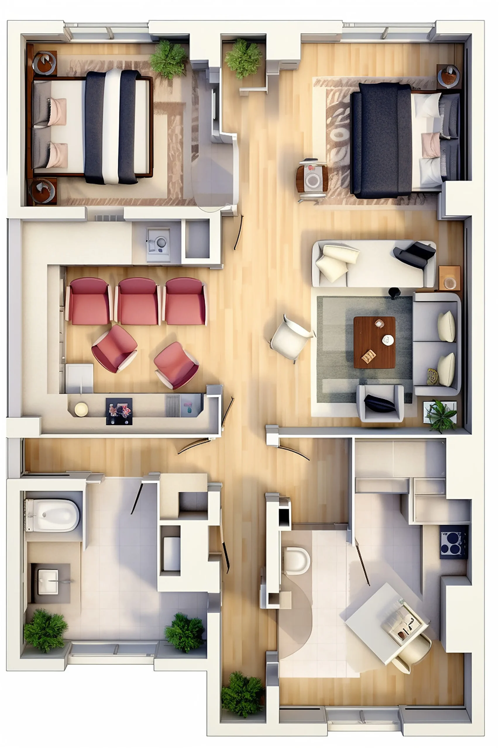 Runwal Pinnacle floor plan 1
