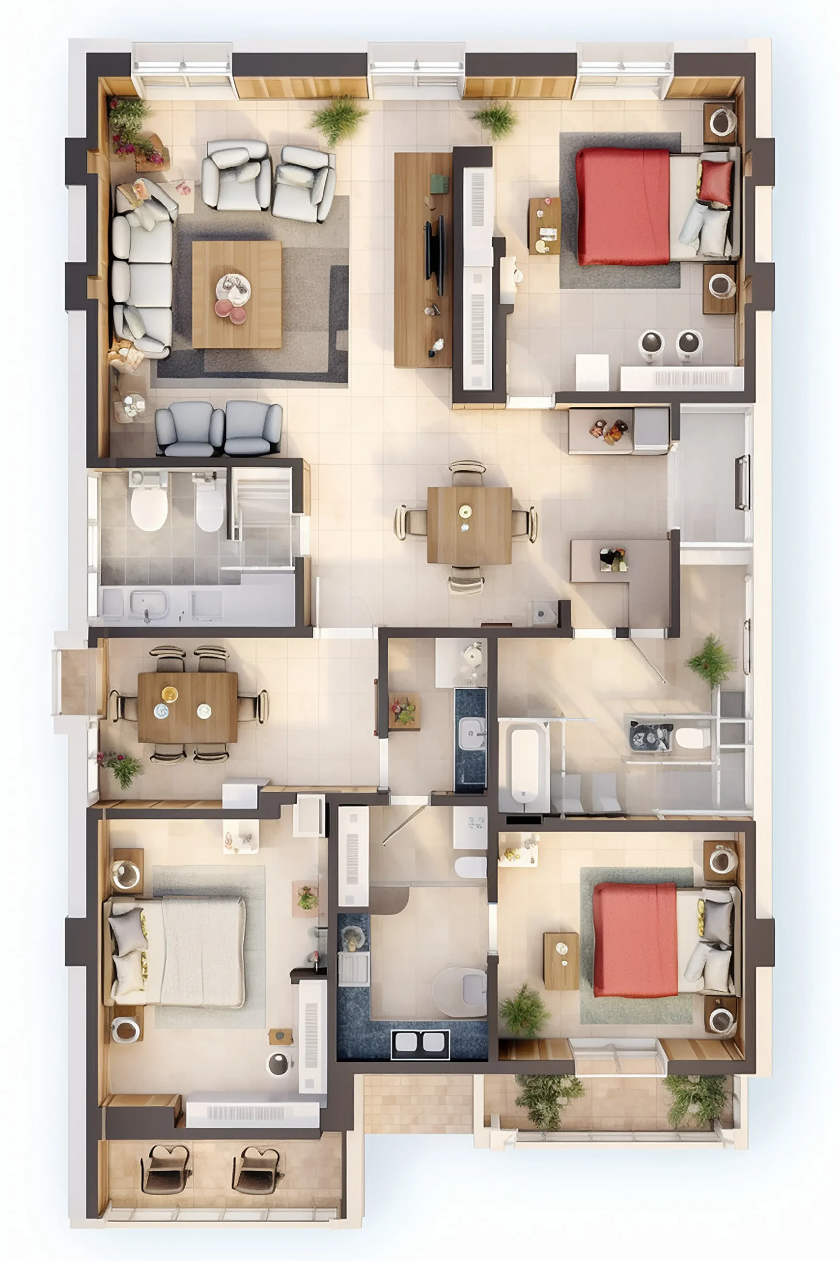 Runwal Pinnacle floor plan 2