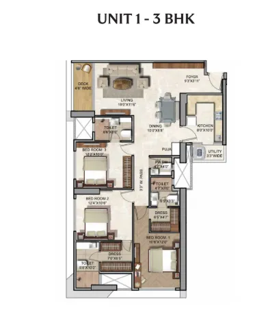 Runwal Zenith floor plan 1