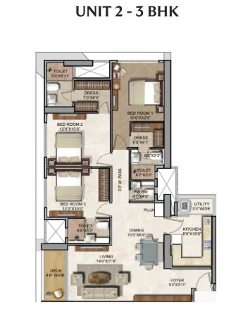 Runwal Zenith floor plan 2