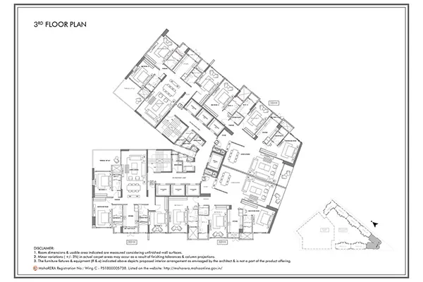 Rustomjee Elements Upper Juhu floor plan 1