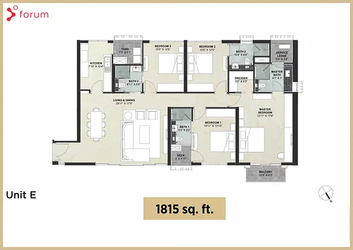 Forum Serendipity floor plan 1