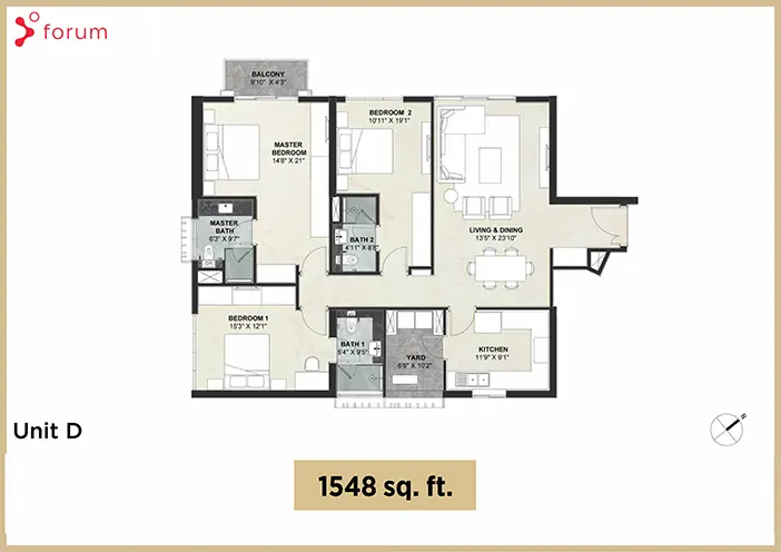 Forum Serendipity floor plan 2
