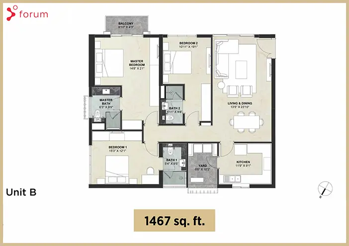 Forum Serendipity floor plan 3