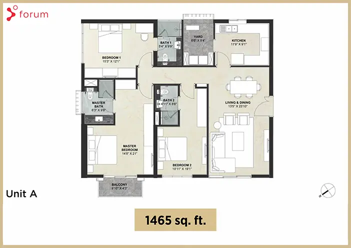 Forum Serendipity floor plan 5
