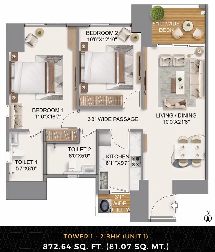 Seven Mahalaxmi floor plan 2