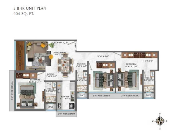 Shree Pranam floor plan 2