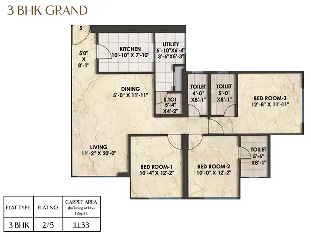 Simana floor plan 2