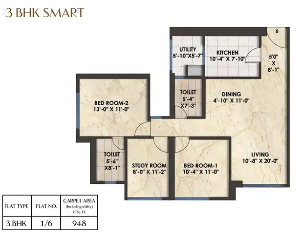 Simana floor plan 3