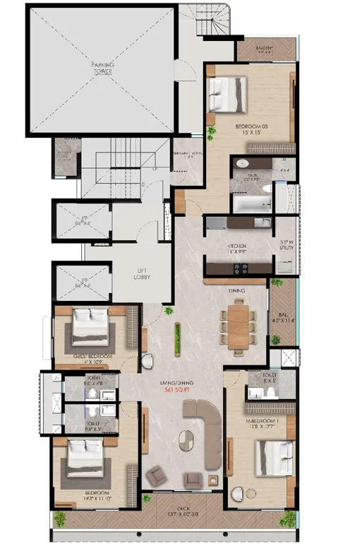 SKG Anupama floor plan 1
