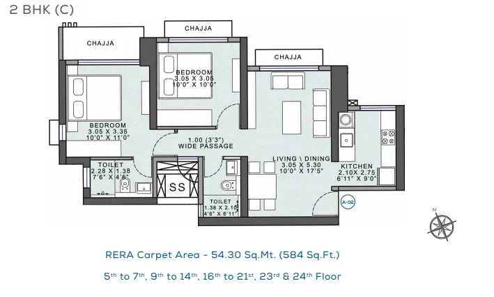 Solis Atmosphere O2 floor plan 3