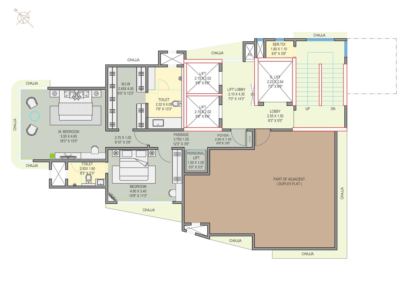 South Bay Marine Drive floor plan 3