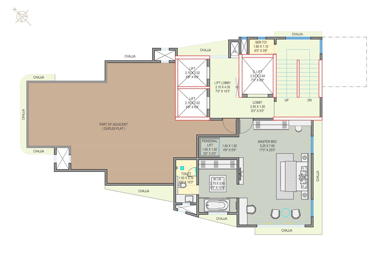South Bay Marine Drive floor plan 4