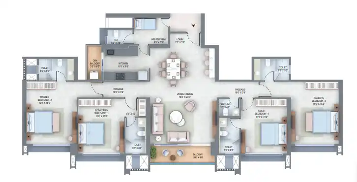 Supreme Boulevard floor plan 6