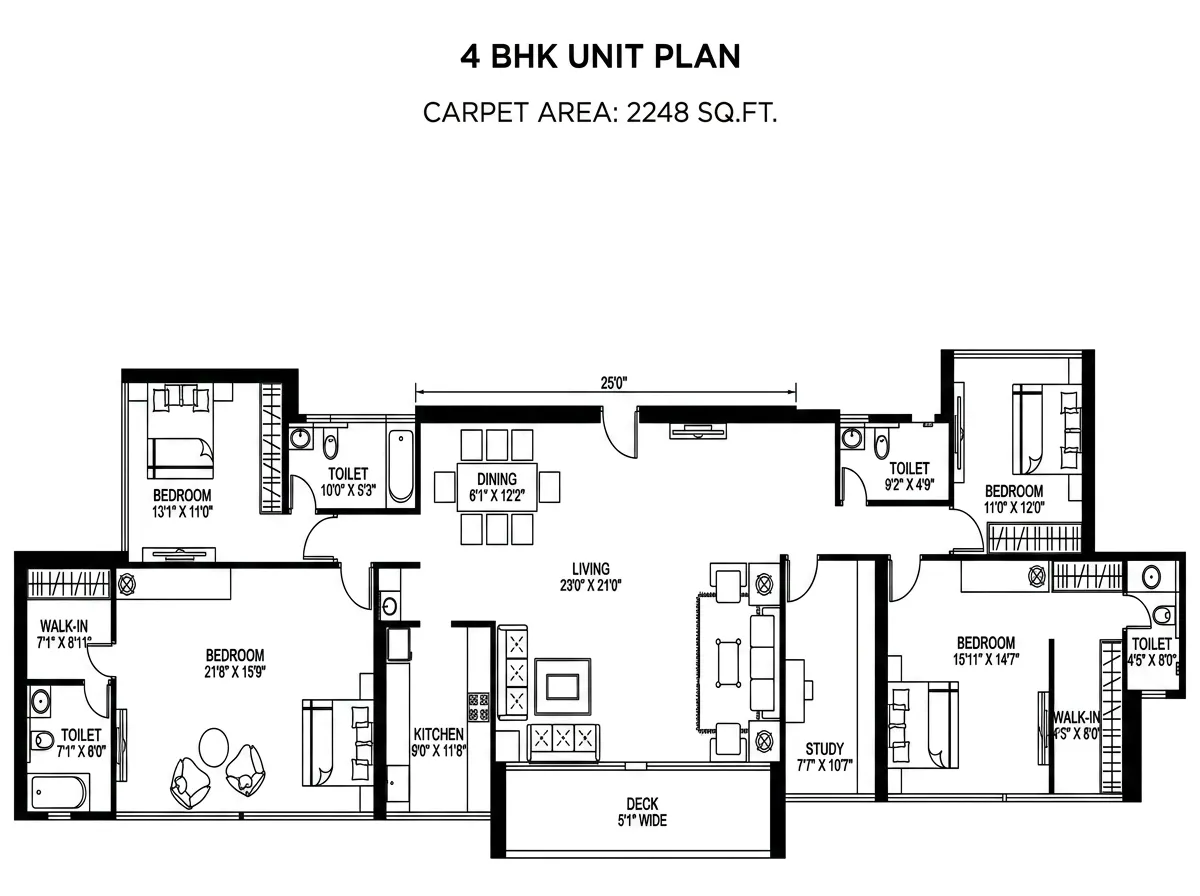 The Gateway floor plan 3