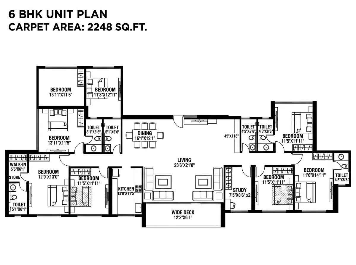 The Gateway floor plan 4