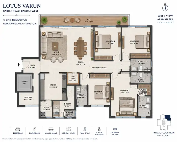 Lotus Varun floor plan 1