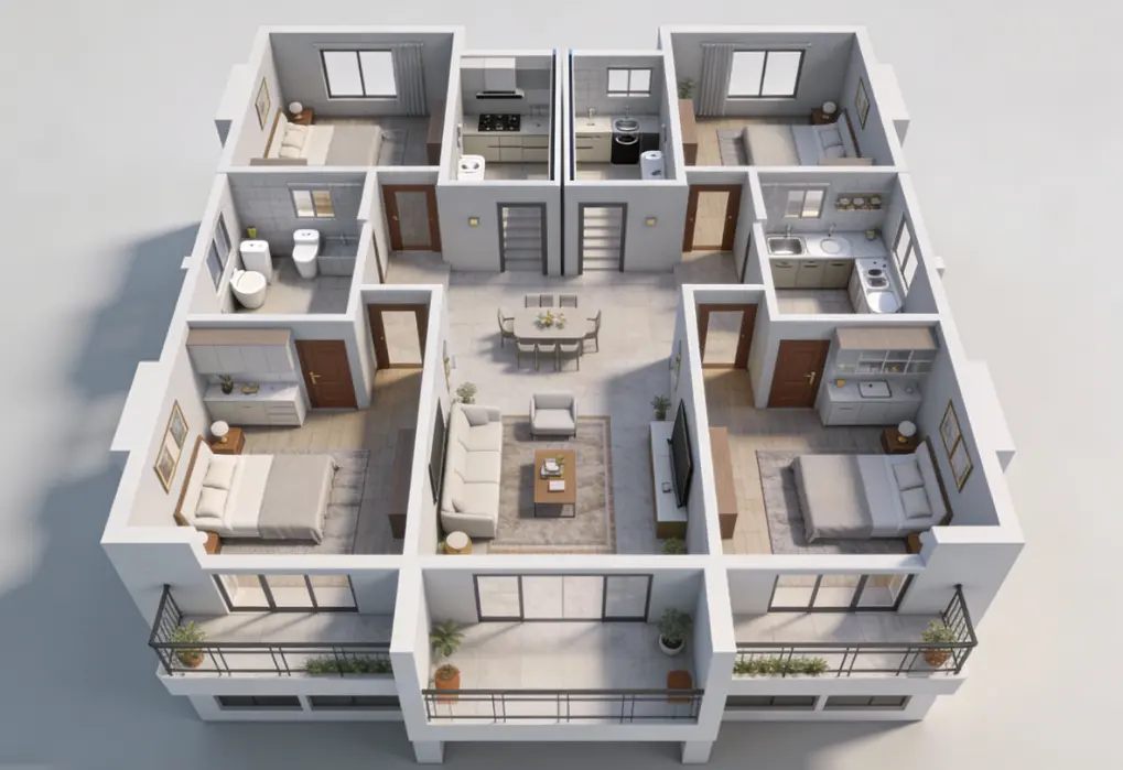 Vaswani Seascape floor plan 1