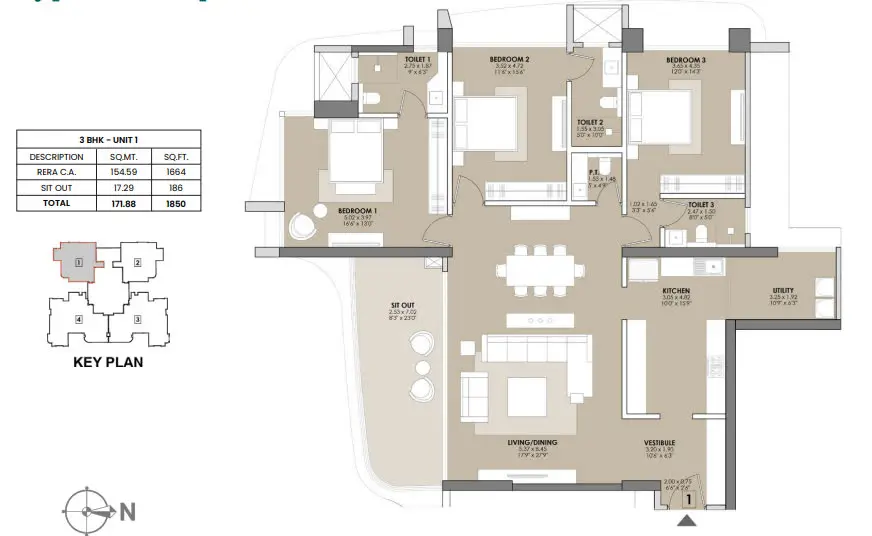 Viceroy Visava floor plan 1