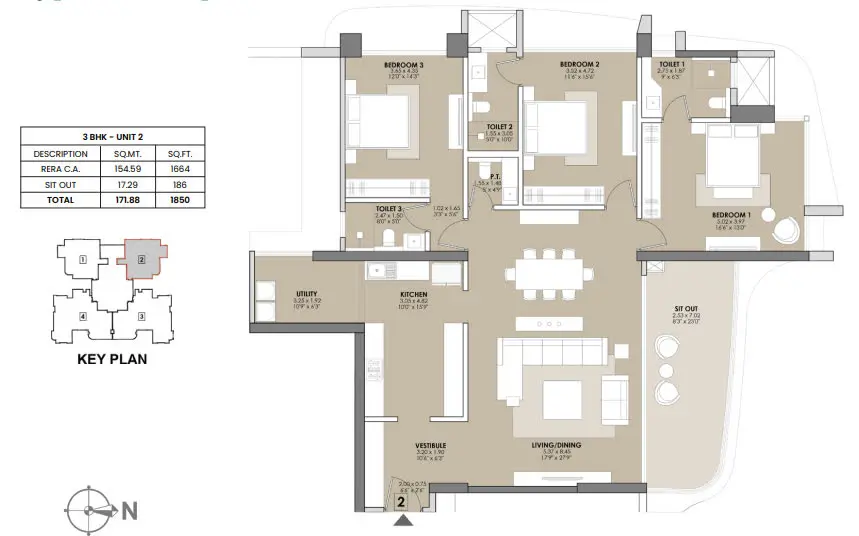 Viceroy Visava floor plan 2