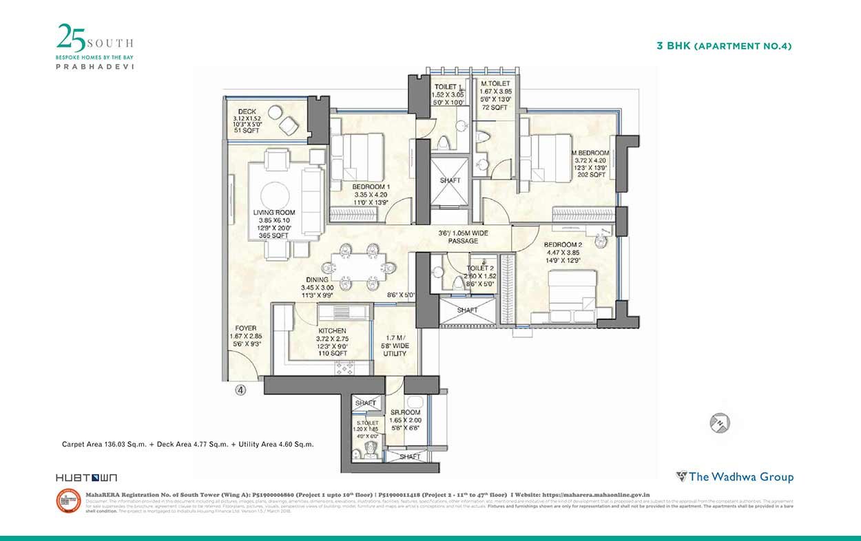 25 South Prabhadevi floor plan 1