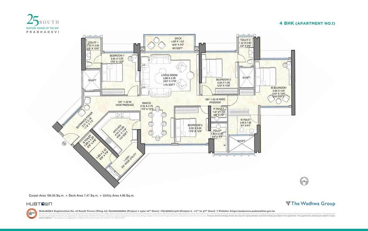 25 South Prabhadevi floor plan 3
